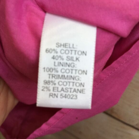 NEW WITH TAGS TRINA TURK FOR BANANA REPUBLIC SILK BLEND BONITA DRESS IN PINK - Picture 8 of 8